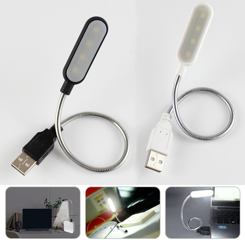 Mini 4 LED Lampka do czytania  – Desk Setup Maker recenzja i cena