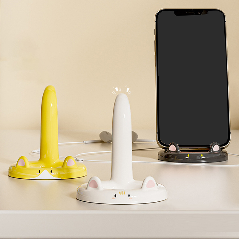 Uroczy i słodki uchwyt na tele – Desk Setup Decor recenzja i cena