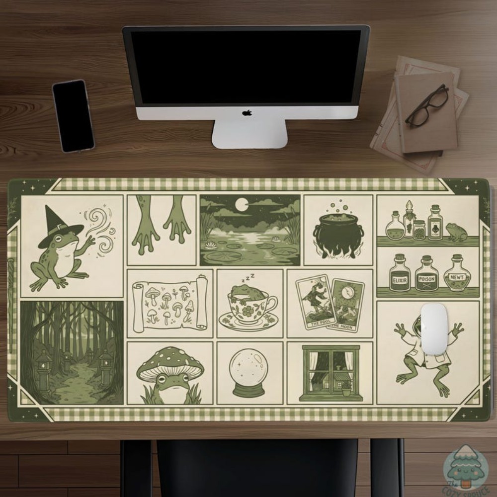 Podkładka na biurko z motywem  – Desk Setup Aesthetic recenzja i cena