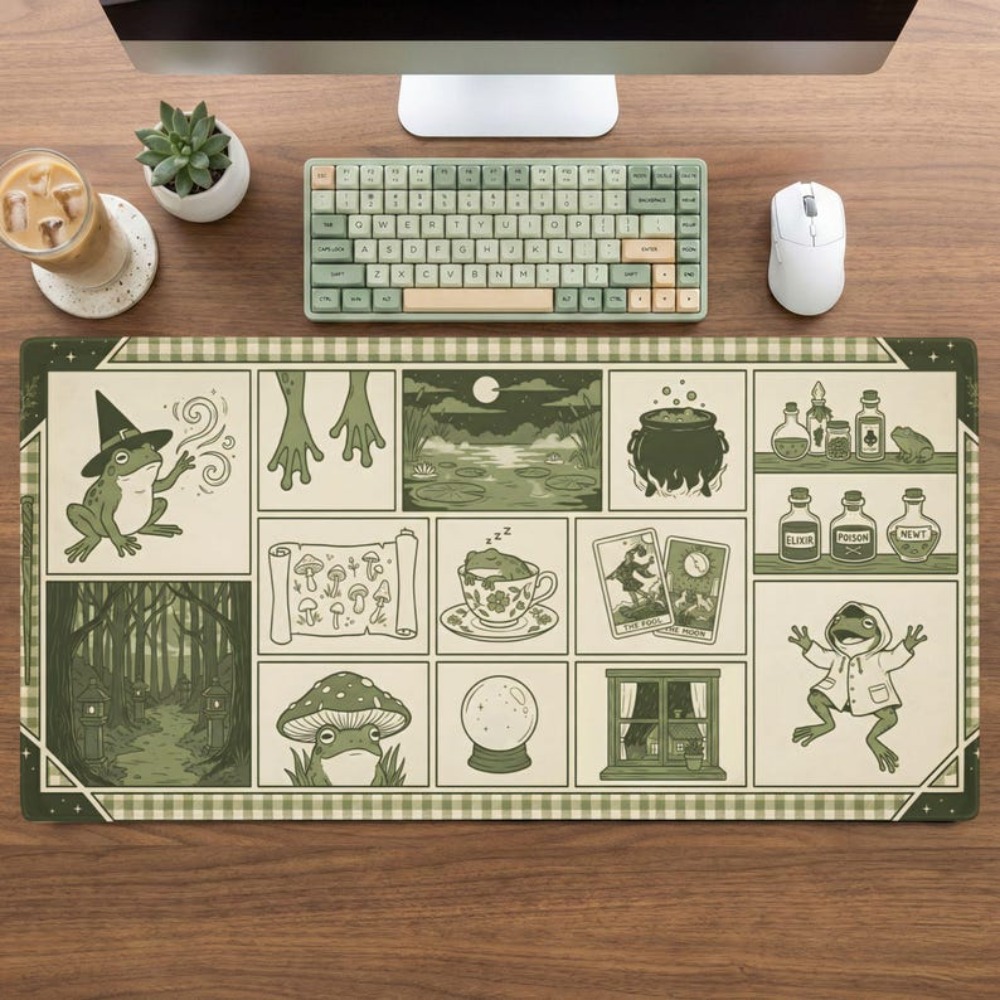 Podkładka na biurko z motywem  – Desk Setup Aesthetic recenzja i cena
