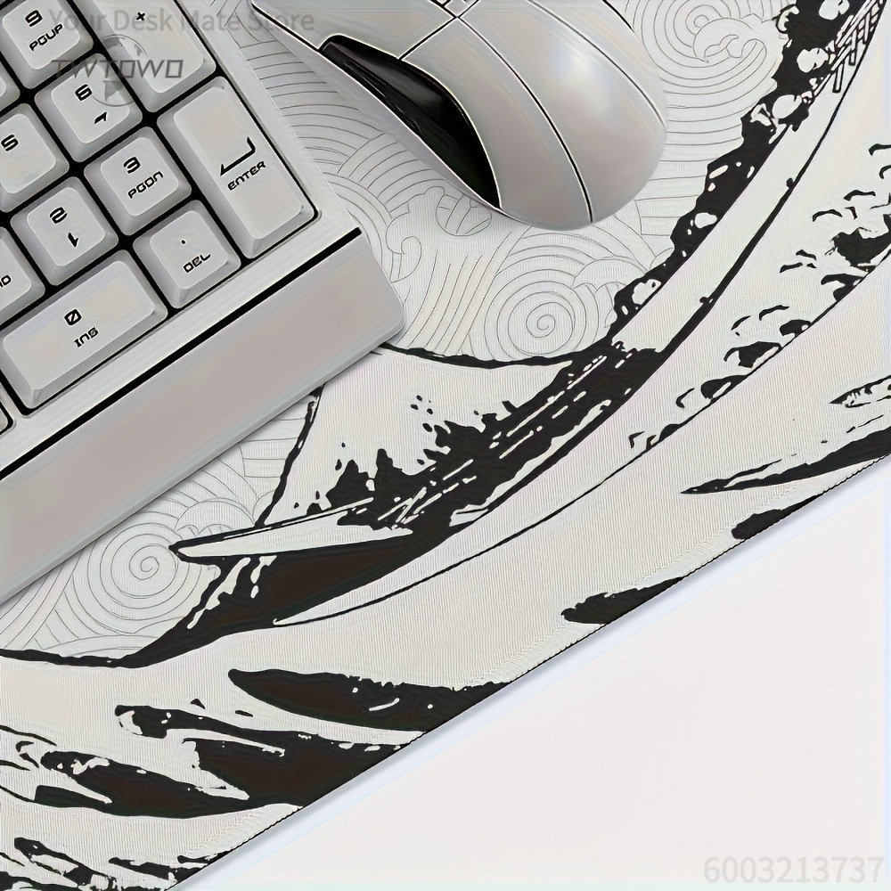 Czarno-biała mata na biurko XX – Desk Setup Aesthetic recenzja i cena