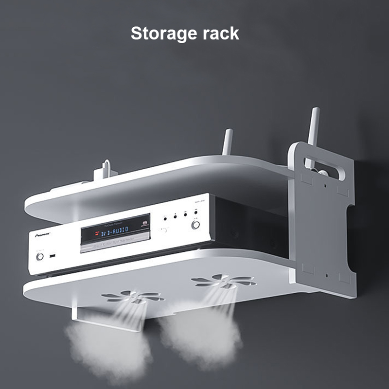 Półka ścienna na router z otwo – Desk Setup With Tv recenzja i cena