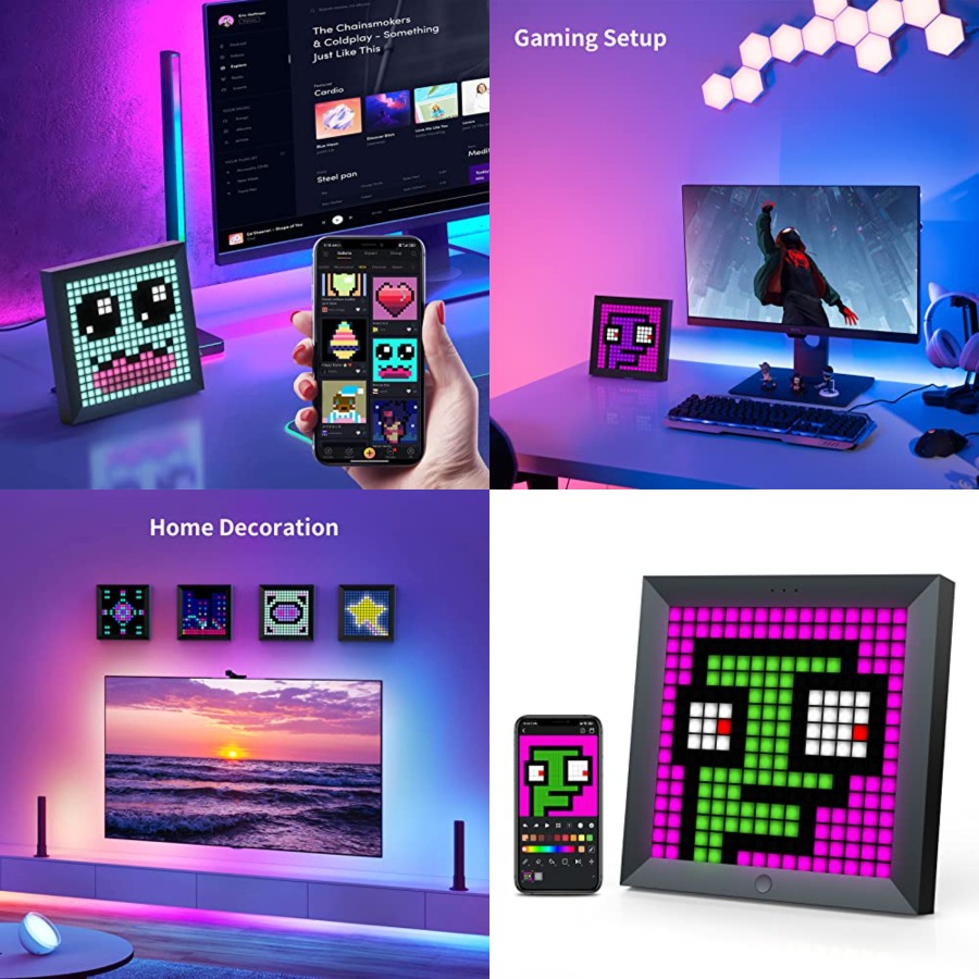 Panel pikselowy LED do wyświet – Desk Setup With Tv recenzja i cena