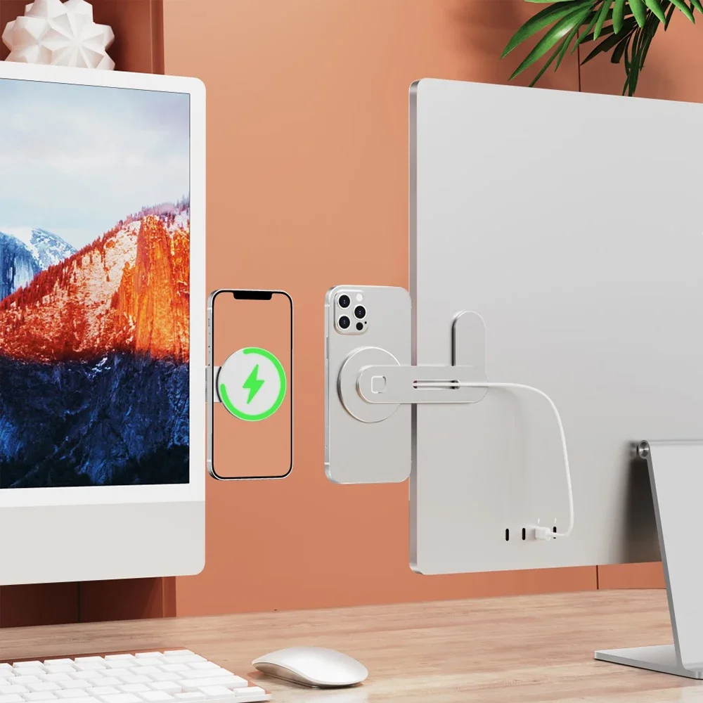 Magnetyczny uchwyt na telefon  – Desk Setup Macbook recenzja i cena