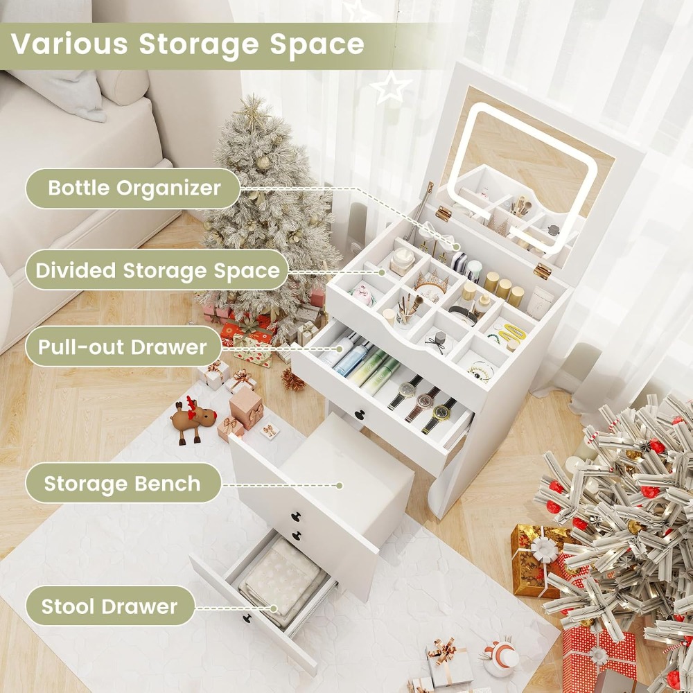 Mały zestaw toaletki, stolik d – Desk Setup In Small Bedroom recenzja i cena
