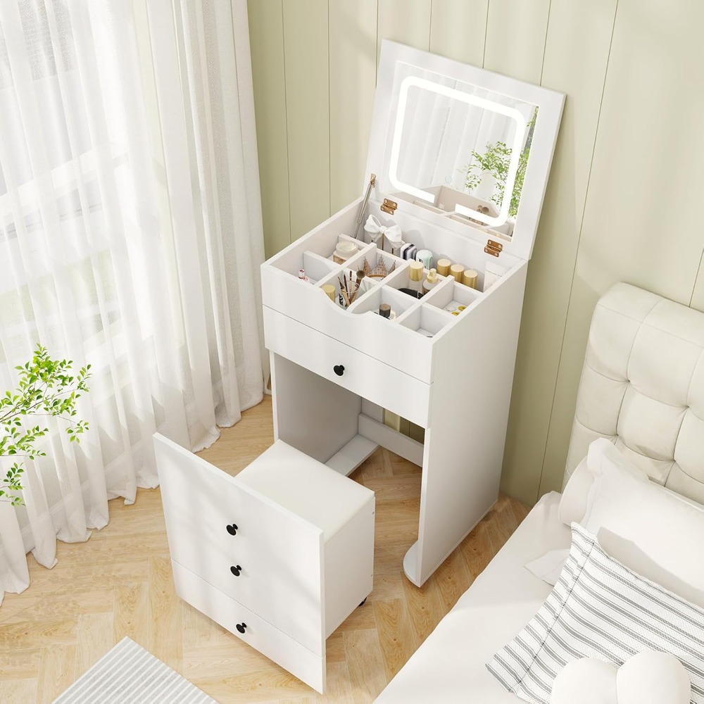 Mały zestaw toaletki, stolik d – Desk Setup In Small Bedroom recenzja i cena