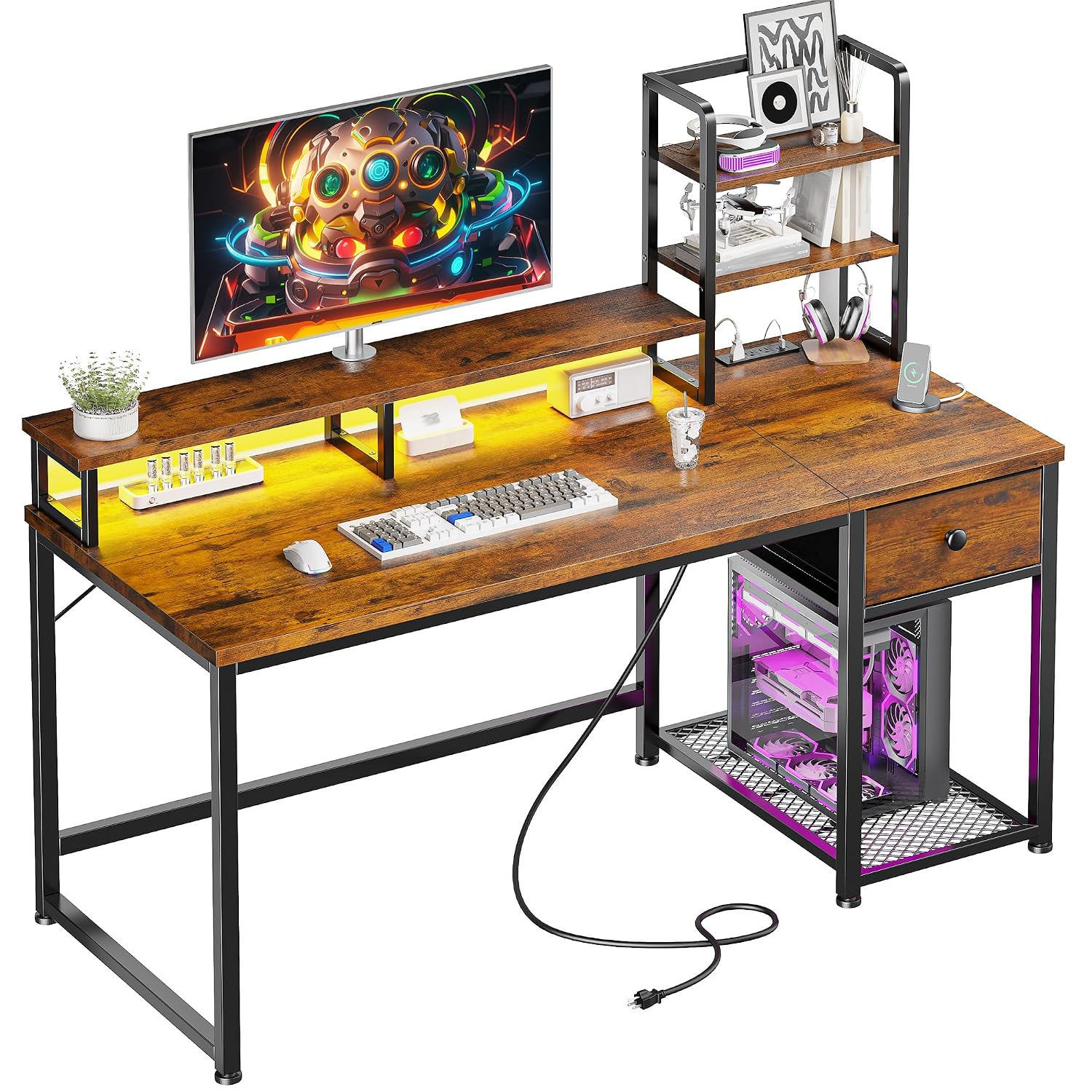 Małe biurko komputerowe z nads – Desk Setup In Small Bedroom recenzja i cena