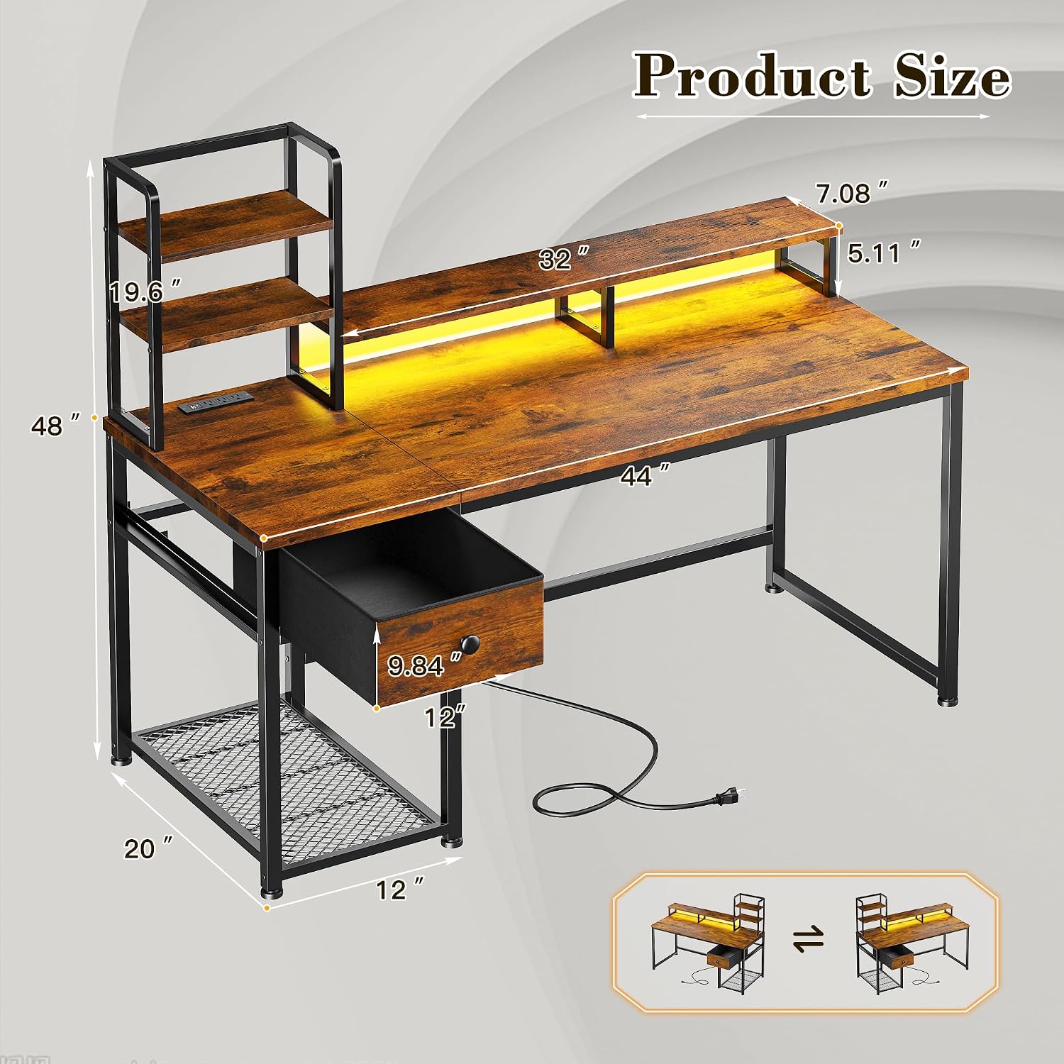 Małe biurko komputerowe z nads – Desk Setup In Small Bedroom recenzja i cena