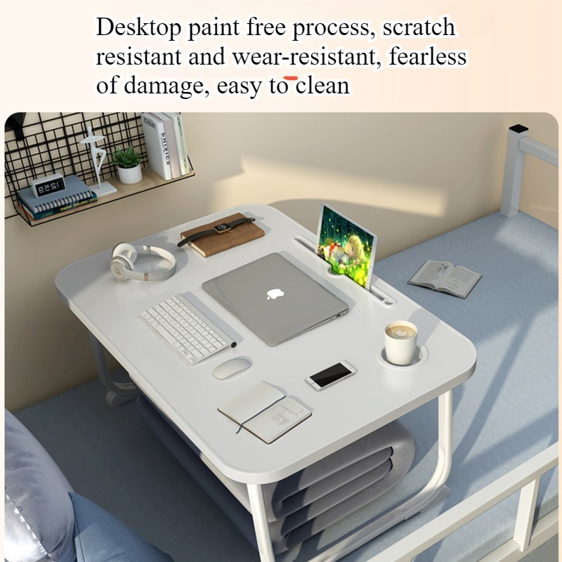 Biurko do łóżka składane małe  – Desk Setup Maker recenzja i cena