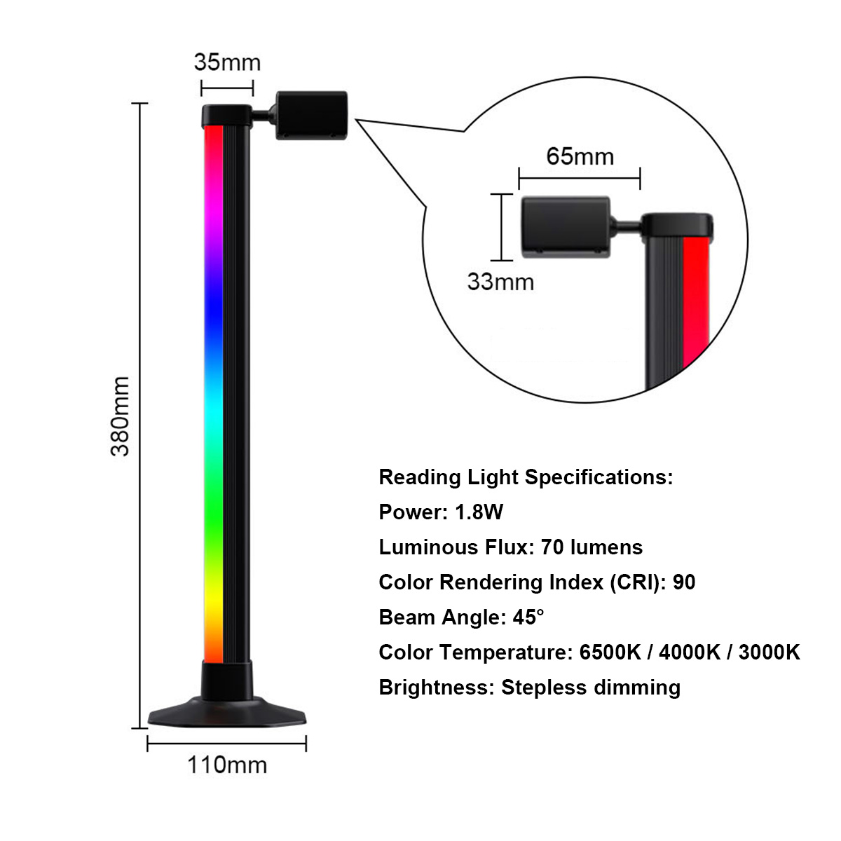 Inteligentna listwa świetlna L – Desk Setup With Tv recenzja i cena